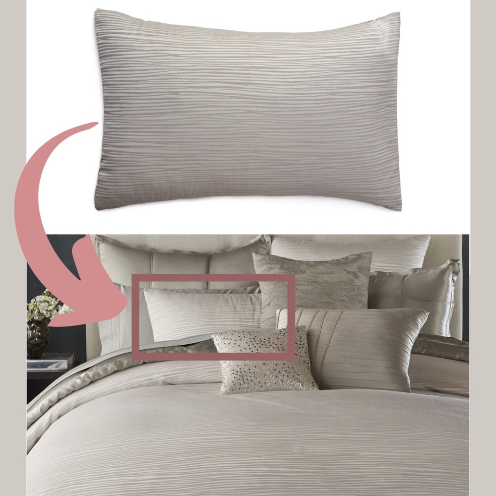 NIB Donna Karan Collection 'Reflection' [ 1 ]‎ Standard Pillow Sham
